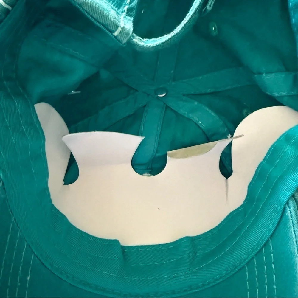 Iron Orchid Studio teal cap